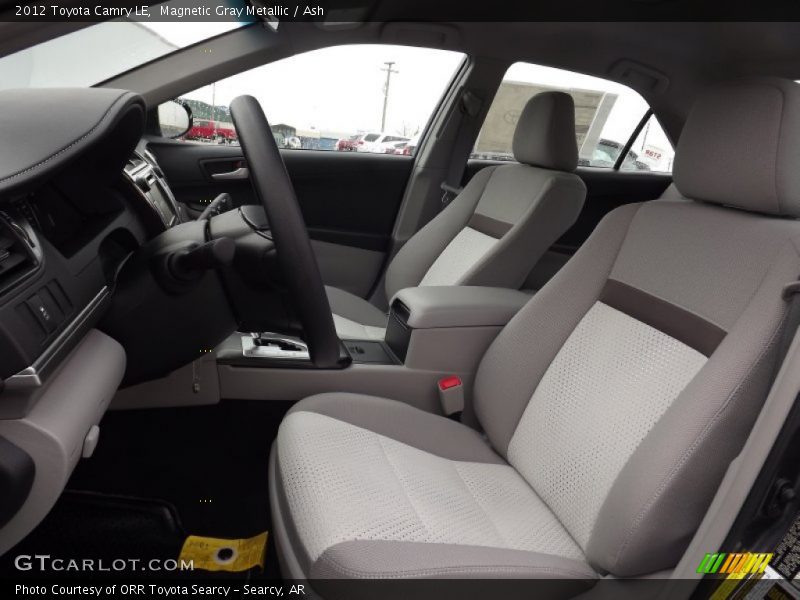 Magnetic Gray Metallic / Ash 2012 Toyota Camry LE