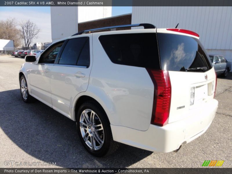 White Diamond / Cashmere 2007 Cadillac SRX 4 V8 AWD