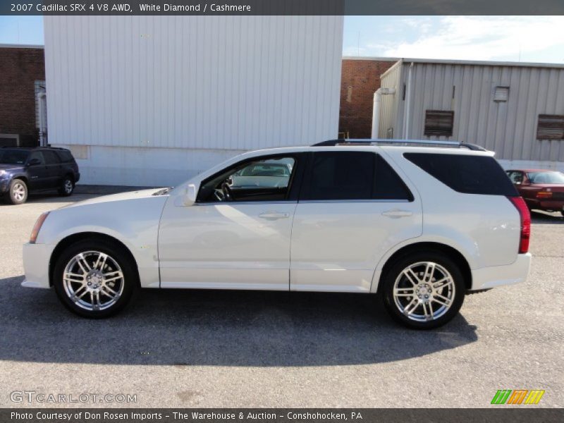 White Diamond / Cashmere 2007 Cadillac SRX 4 V8 AWD