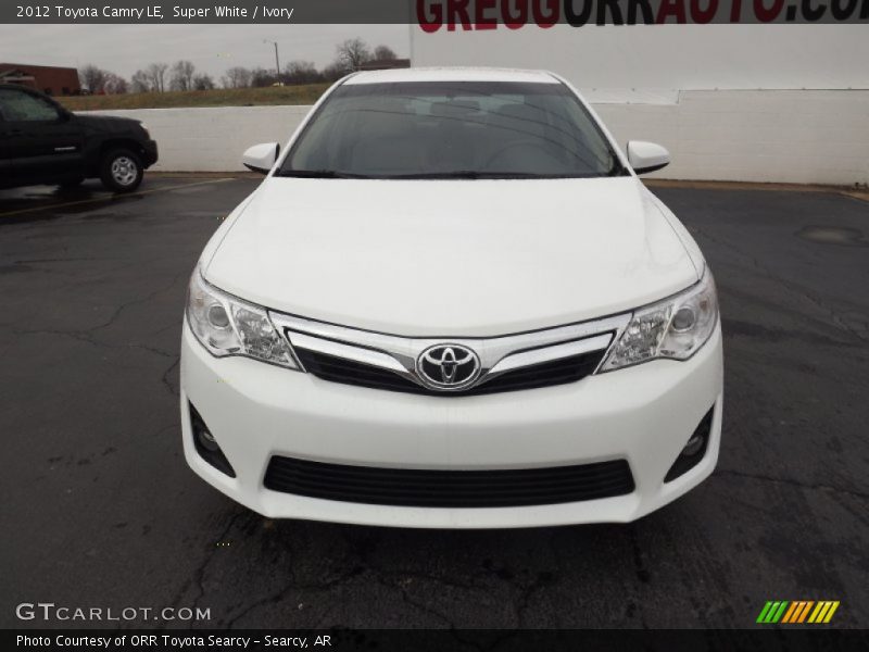 Super White / Ivory 2012 Toyota Camry LE