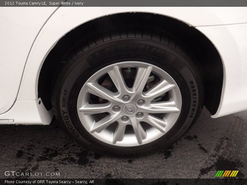 Super White / Ivory 2012 Toyota Camry LE