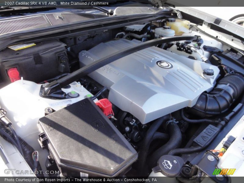  2007 SRX 4 V8 AWD Engine - 4.6 Liter DOHC 32-Valve VVT Northstar V8