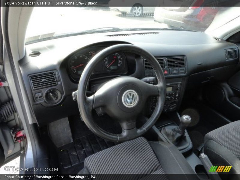 Silverstone Grey / Black 2004 Volkswagen GTI 1.8T