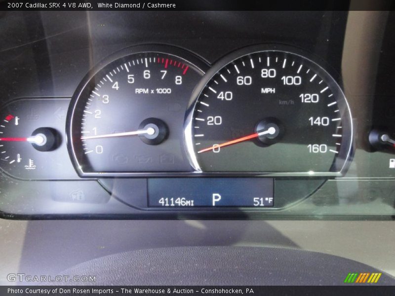  2007 SRX 4 V8 AWD 4 V8 AWD Gauges