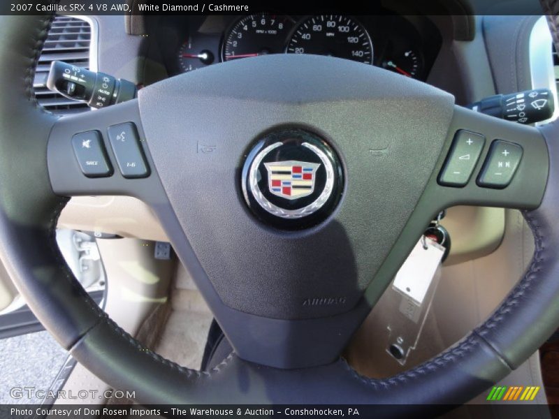 White Diamond / Cashmere 2007 Cadillac SRX 4 V8 AWD