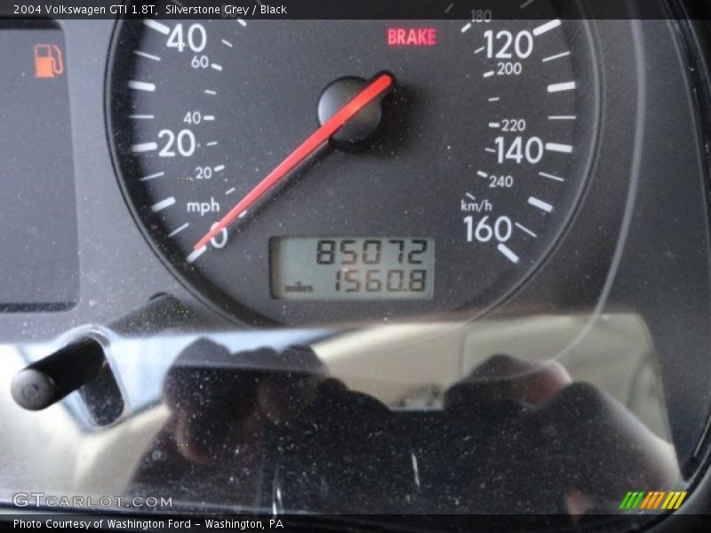 Silverstone Grey / Black 2004 Volkswagen GTI 1.8T