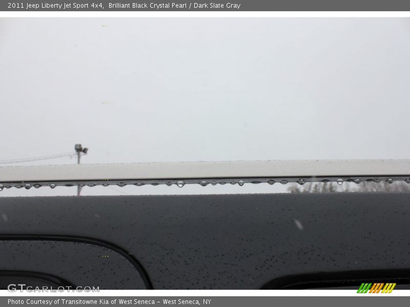 Brilliant Black Crystal Pearl / Dark Slate Gray 2011 Jeep Liberty Jet Sport 4x4