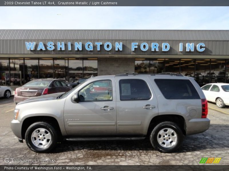 Graystone Metallic / Light Cashmere 2009 Chevrolet Tahoe LT 4x4