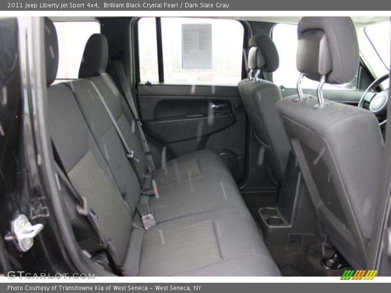 Brilliant Black Crystal Pearl / Dark Slate Gray 2011 Jeep Liberty Jet Sport 4x4