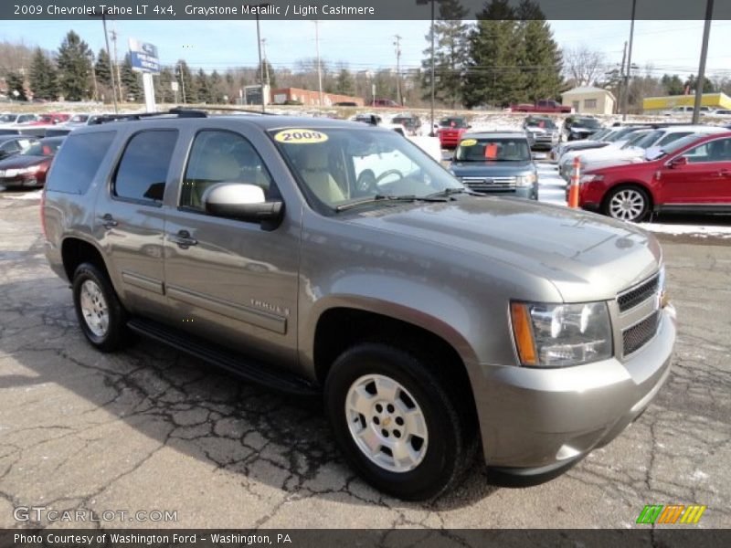 Graystone Metallic / Light Cashmere 2009 Chevrolet Tahoe LT 4x4
