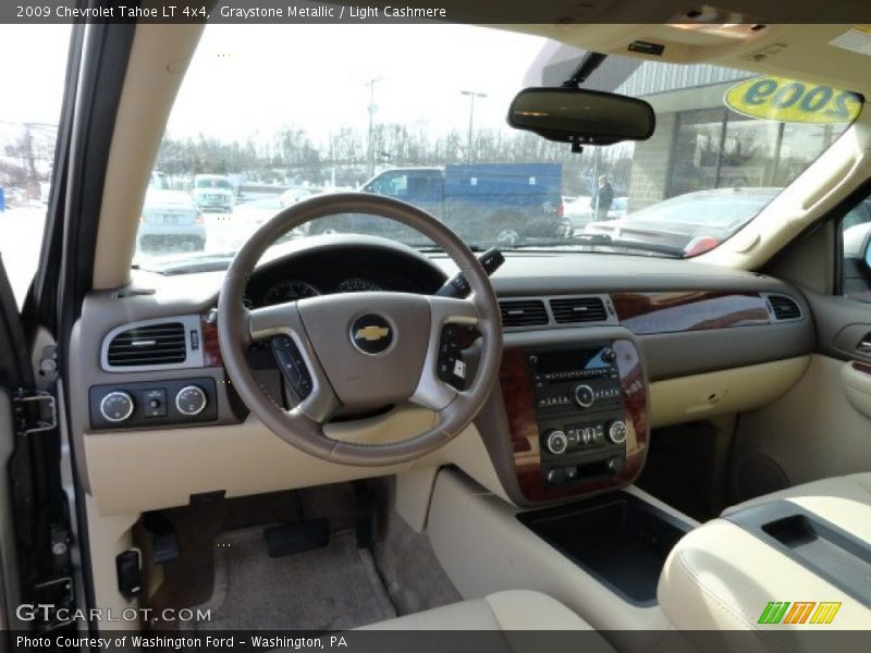 Graystone Metallic / Light Cashmere 2009 Chevrolet Tahoe LT 4x4