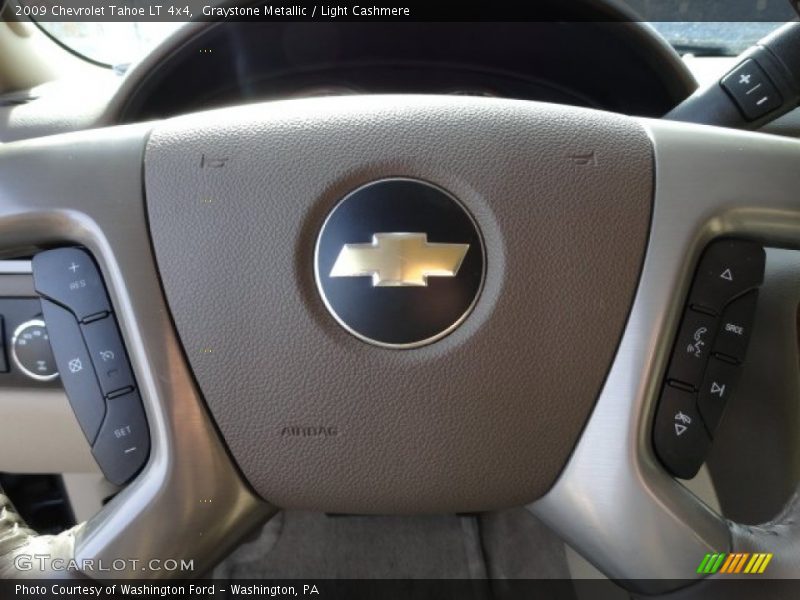 Graystone Metallic / Light Cashmere 2009 Chevrolet Tahoe LT 4x4