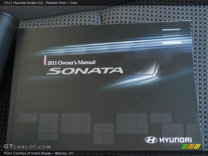 Radiant Silver / Gray 2011 Hyundai Sonata GLS
