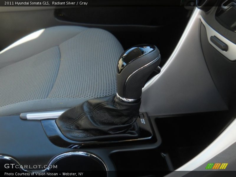 Radiant Silver / Gray 2011 Hyundai Sonata GLS