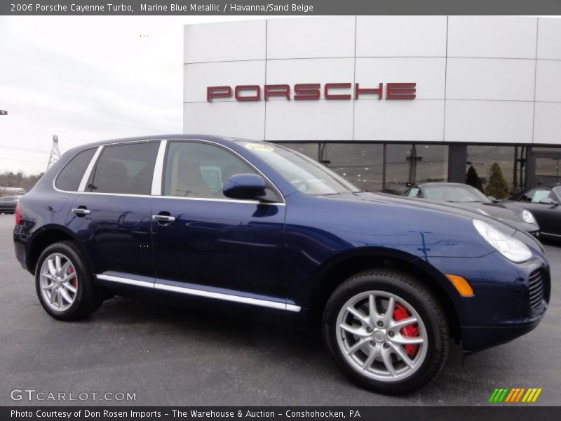  2006 Cayenne Turbo Marine Blue Metallic
