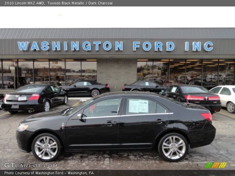 Tuxedo Black Metallic / Dark Charcoal 2010 Lincoln MKZ AWD