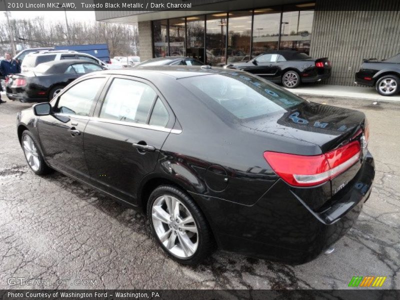 Tuxedo Black Metallic / Dark Charcoal 2010 Lincoln MKZ AWD