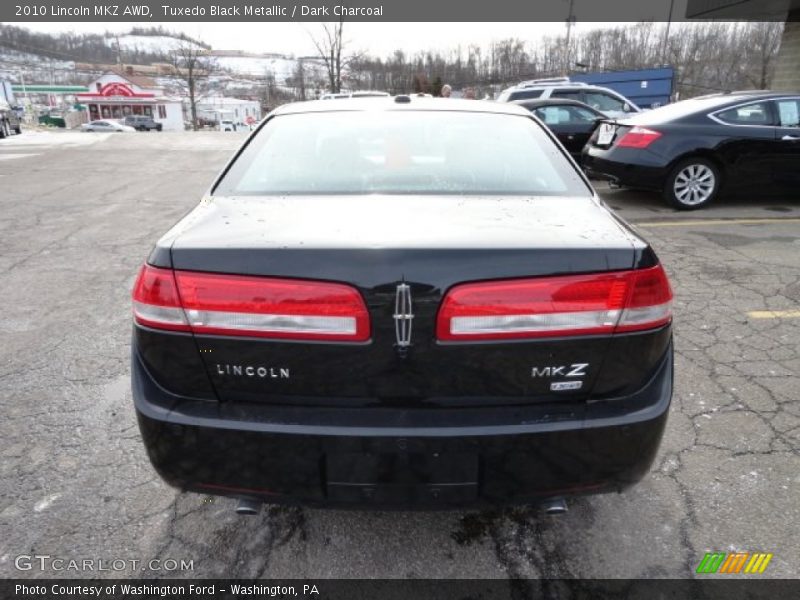 Tuxedo Black Metallic / Dark Charcoal 2010 Lincoln MKZ AWD