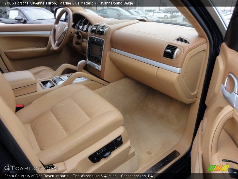 Dashboard of 2006 Cayenne Turbo