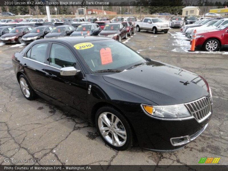 Tuxedo Black Metallic / Dark Charcoal 2010 Lincoln MKZ AWD