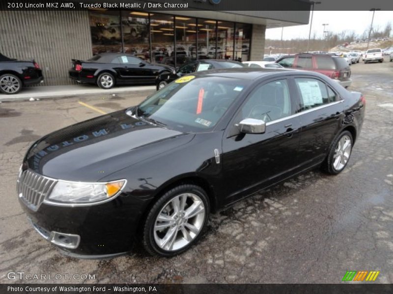 Tuxedo Black Metallic / Dark Charcoal 2010 Lincoln MKZ AWD
