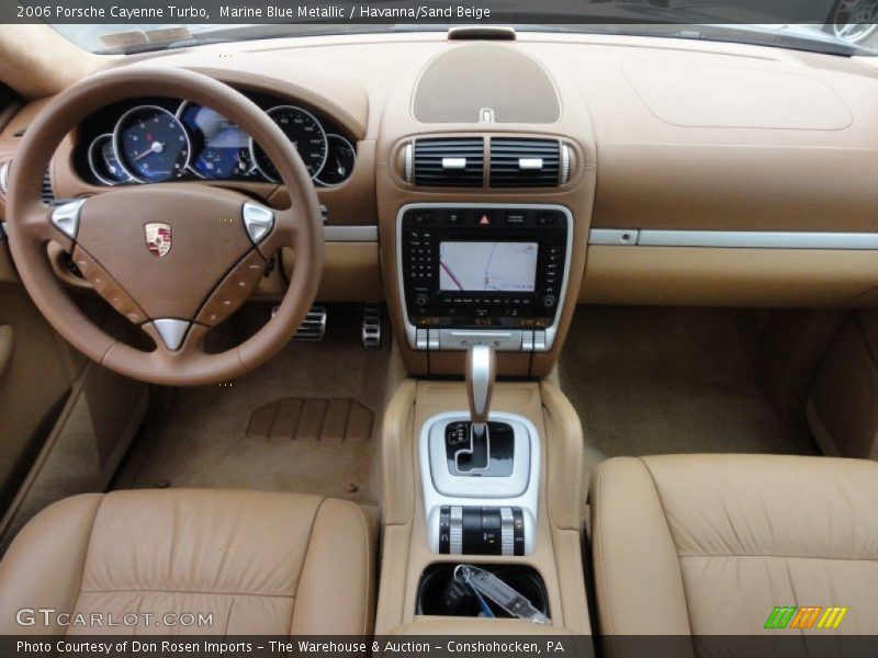 Dashboard of 2006 Cayenne Turbo