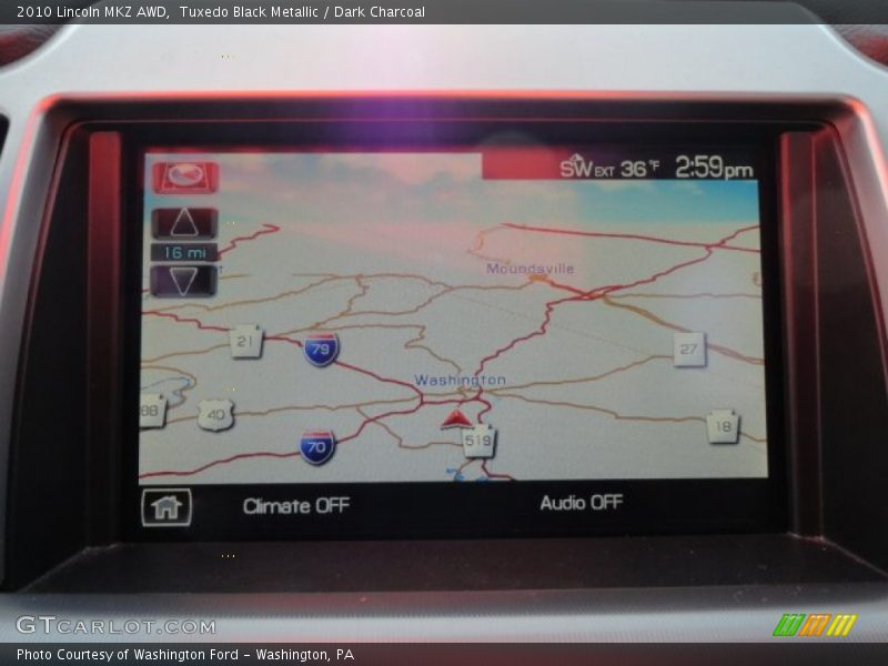 Tuxedo Black Metallic / Dark Charcoal 2010 Lincoln MKZ AWD