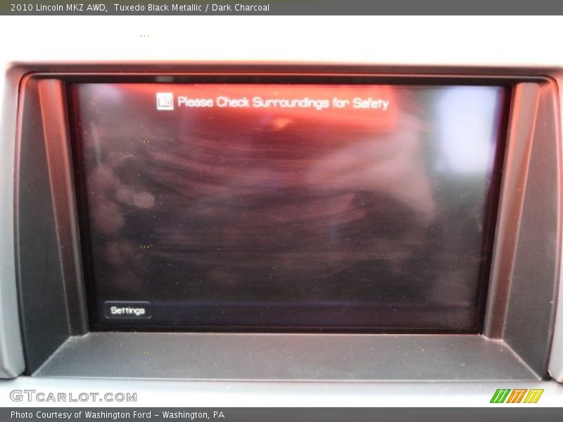 Tuxedo Black Metallic / Dark Charcoal 2010 Lincoln MKZ AWD