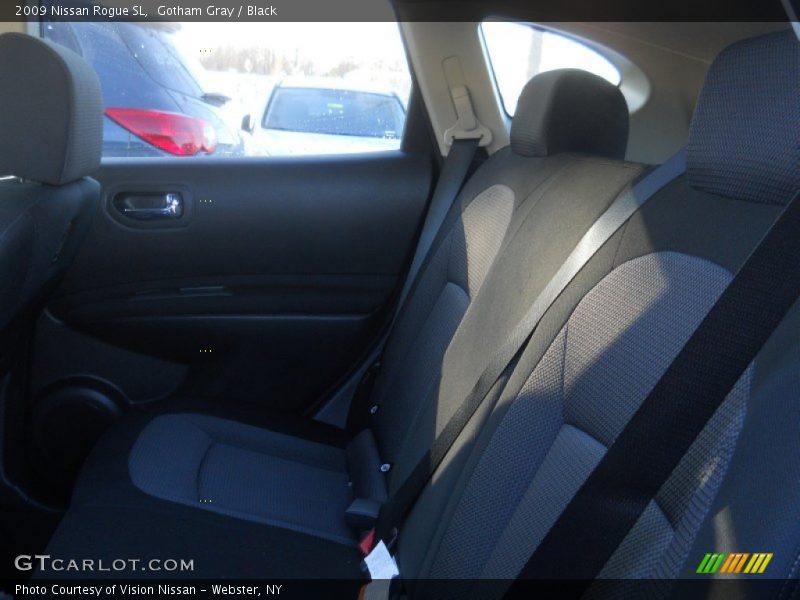 Gotham Gray / Black 2009 Nissan Rogue SL