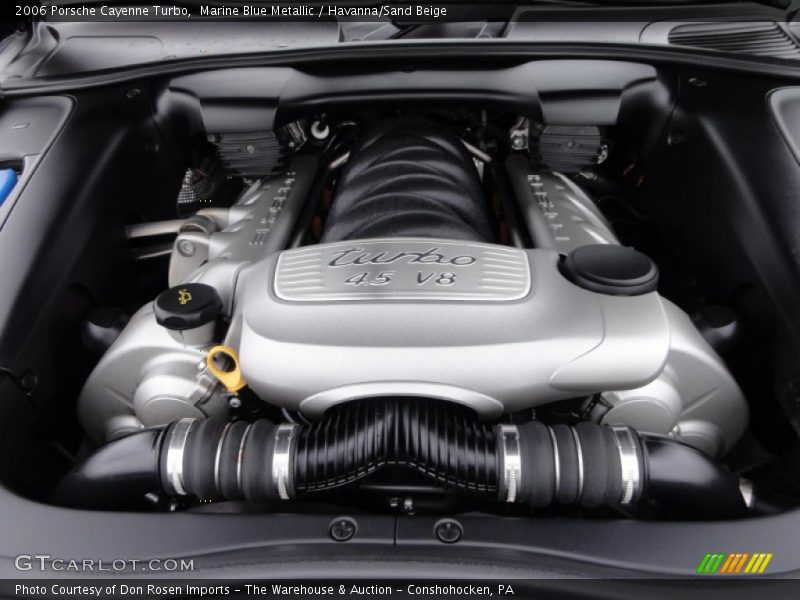  2006 Cayenne Turbo Engine - 4.5L Twin-Turbocharged DOHC 32V V8