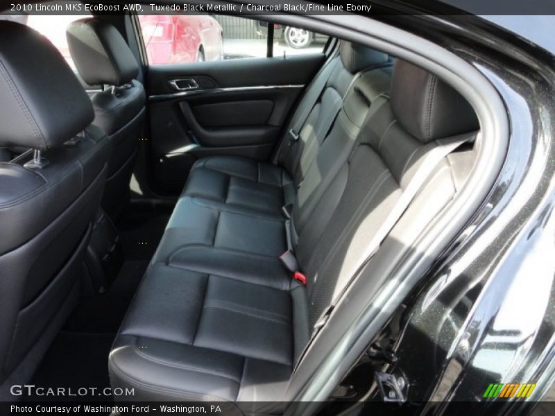 Tuxedo Black Metallic / Charcoal Black/Fine Line Ebony 2010 Lincoln MKS EcoBoost AWD