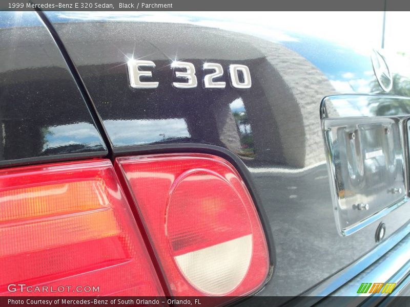 Black / Parchment 1999 Mercedes-Benz E 320 Sedan