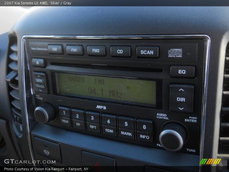 Silver / Gray 2007 Kia Sorento LX 4WD