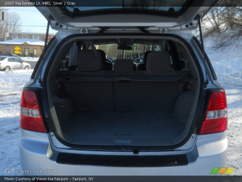 Silver / Gray 2007 Kia Sorento LX 4WD