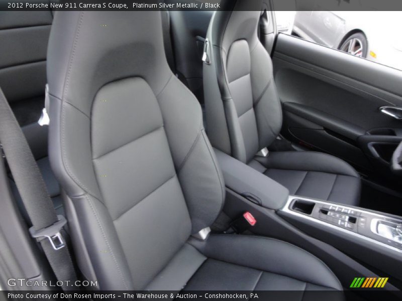  2012 New 911 Carrera S Coupe Black Interior