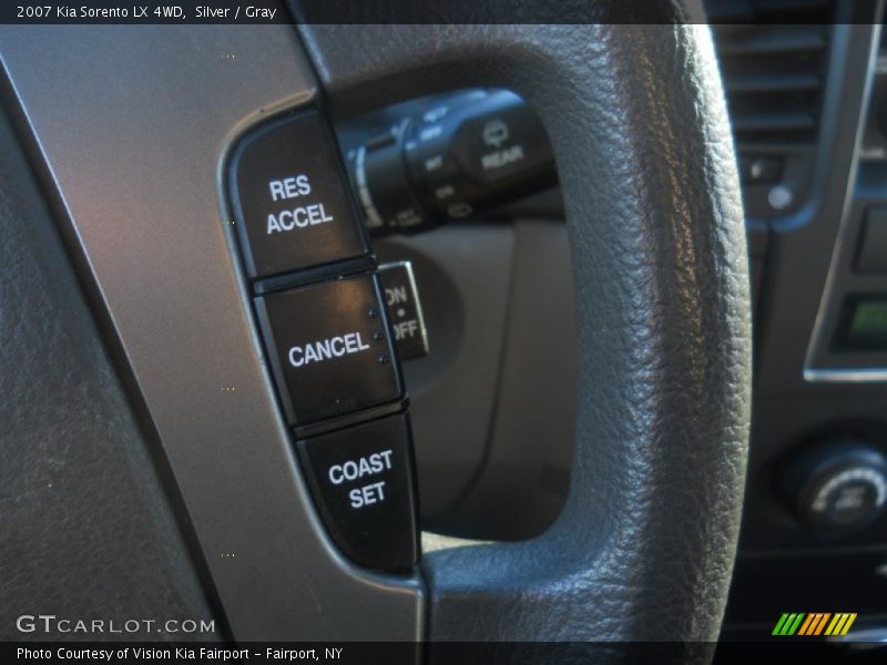 Silver / Gray 2007 Kia Sorento LX 4WD