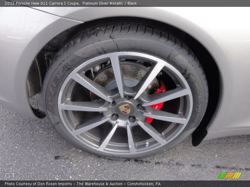  2012 New 911 Carrera S Coupe Wheel