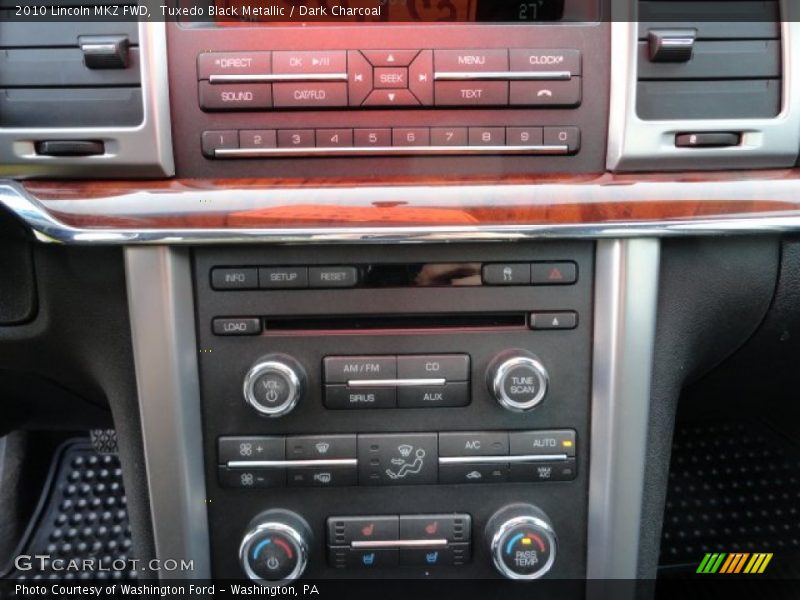 Tuxedo Black Metallic / Dark Charcoal 2010 Lincoln MKZ FWD