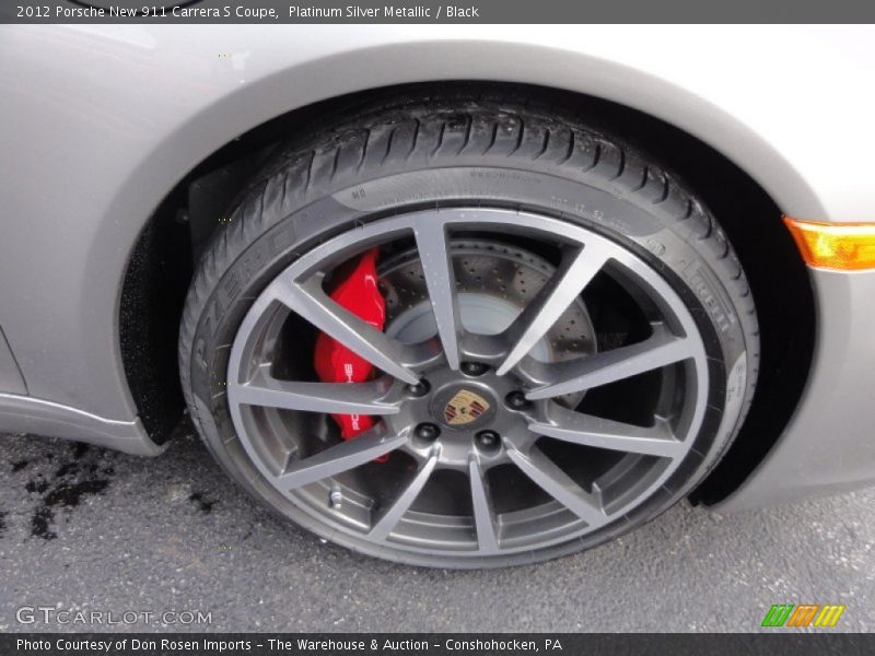  2012 New 911 Carrera S Coupe Wheel
