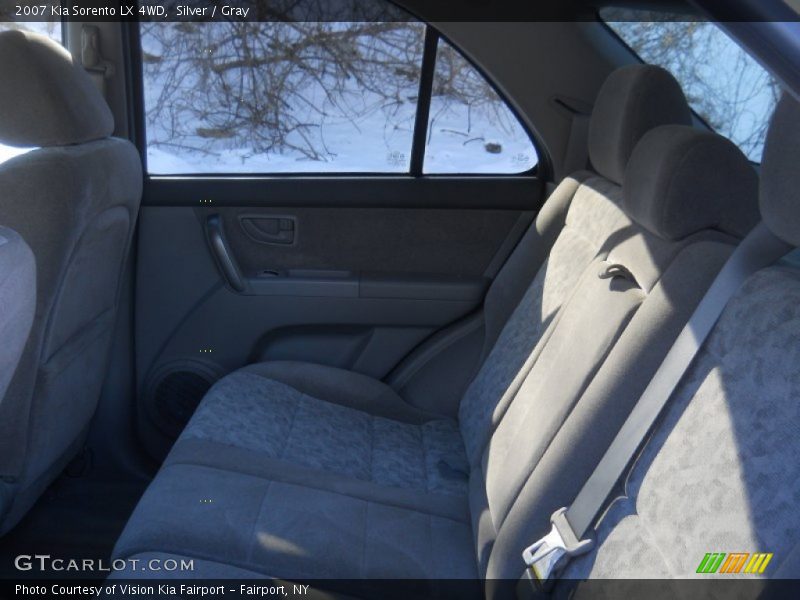 Silver / Gray 2007 Kia Sorento LX 4WD