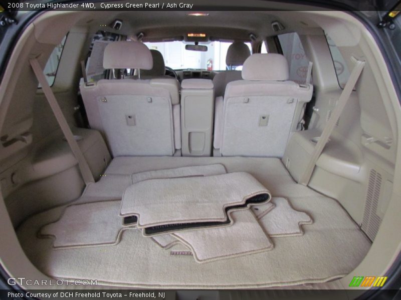 Cypress Green Pearl / Ash Gray 2008 Toyota Highlander 4WD