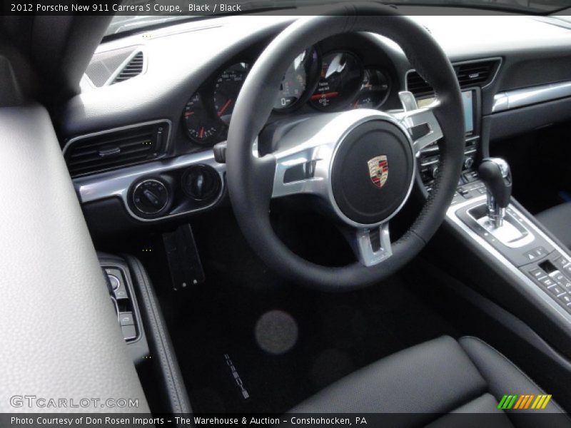  2012 New 911 Carrera S Coupe Steering Wheel