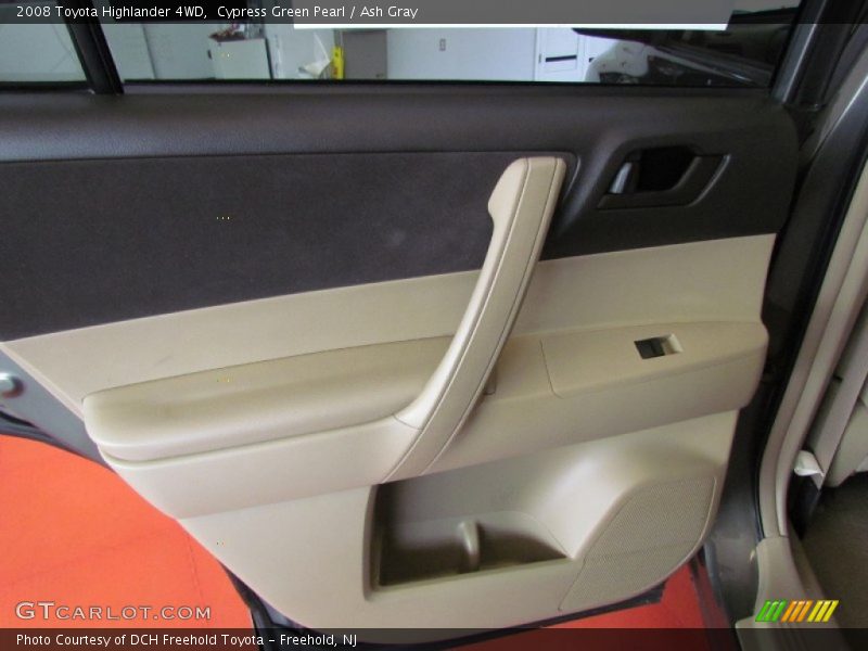 Cypress Green Pearl / Ash Gray 2008 Toyota Highlander 4WD