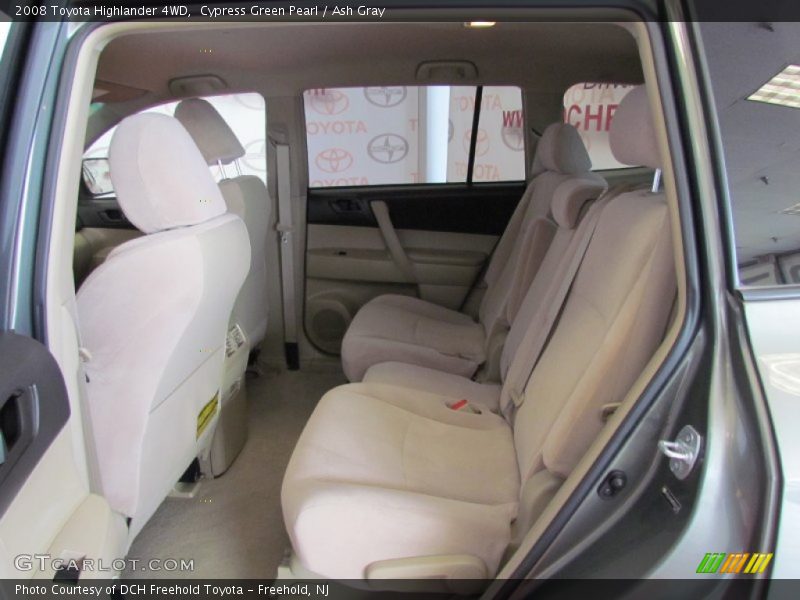 Cypress Green Pearl / Ash Gray 2008 Toyota Highlander 4WD