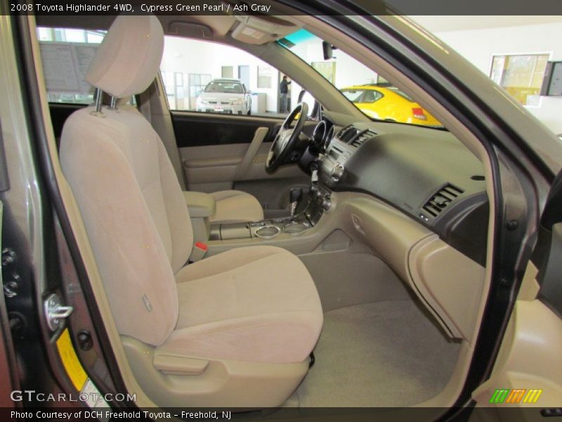 Cypress Green Pearl / Ash Gray 2008 Toyota Highlander 4WD