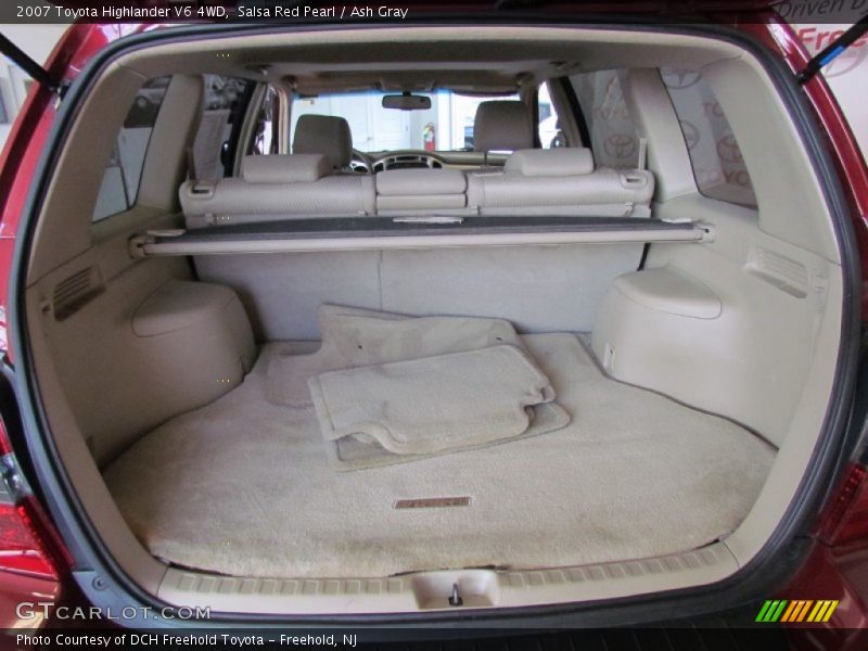 Salsa Red Pearl / Ash Gray 2007 Toyota Highlander V6 4WD