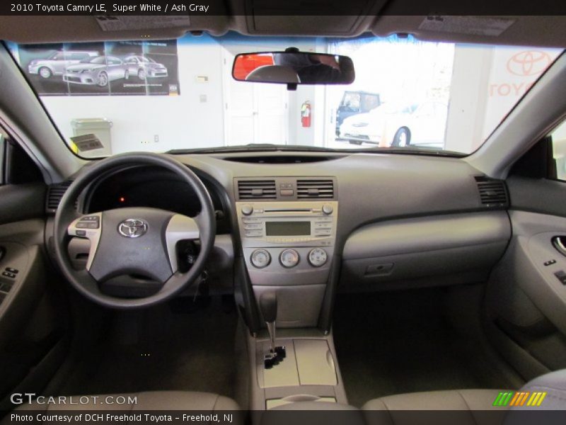 Super White / Ash Gray 2010 Toyota Camry LE