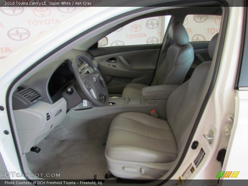 Super White / Ash Gray 2010 Toyota Camry LE