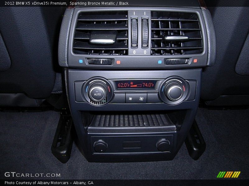 Sparkling Bronze Metallic / Black 2012 BMW X5 xDrive35i Premium
