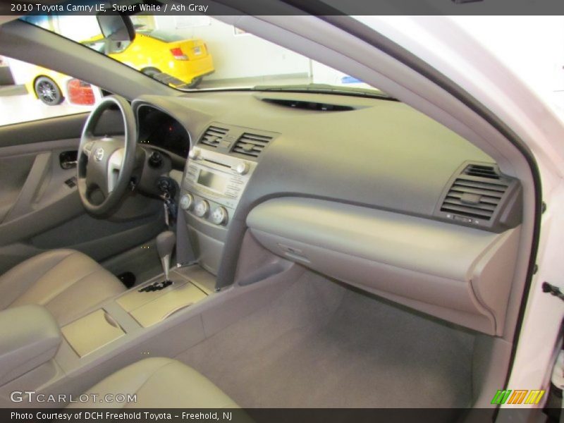 Super White / Ash Gray 2010 Toyota Camry LE